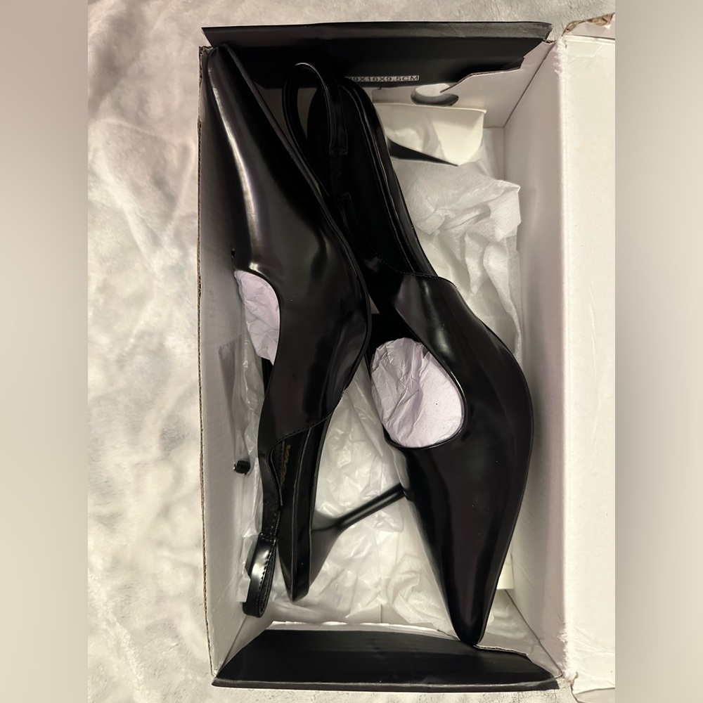 Fashion Nova Stiletto Slingback Mules